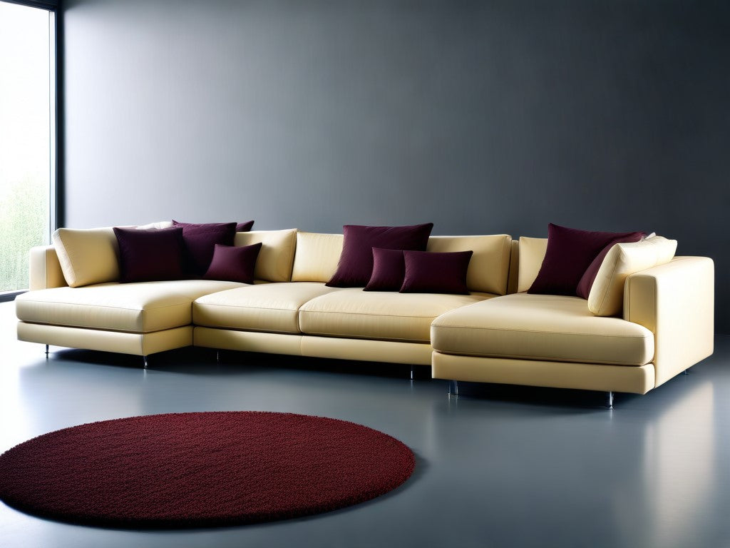 modular sofa cream