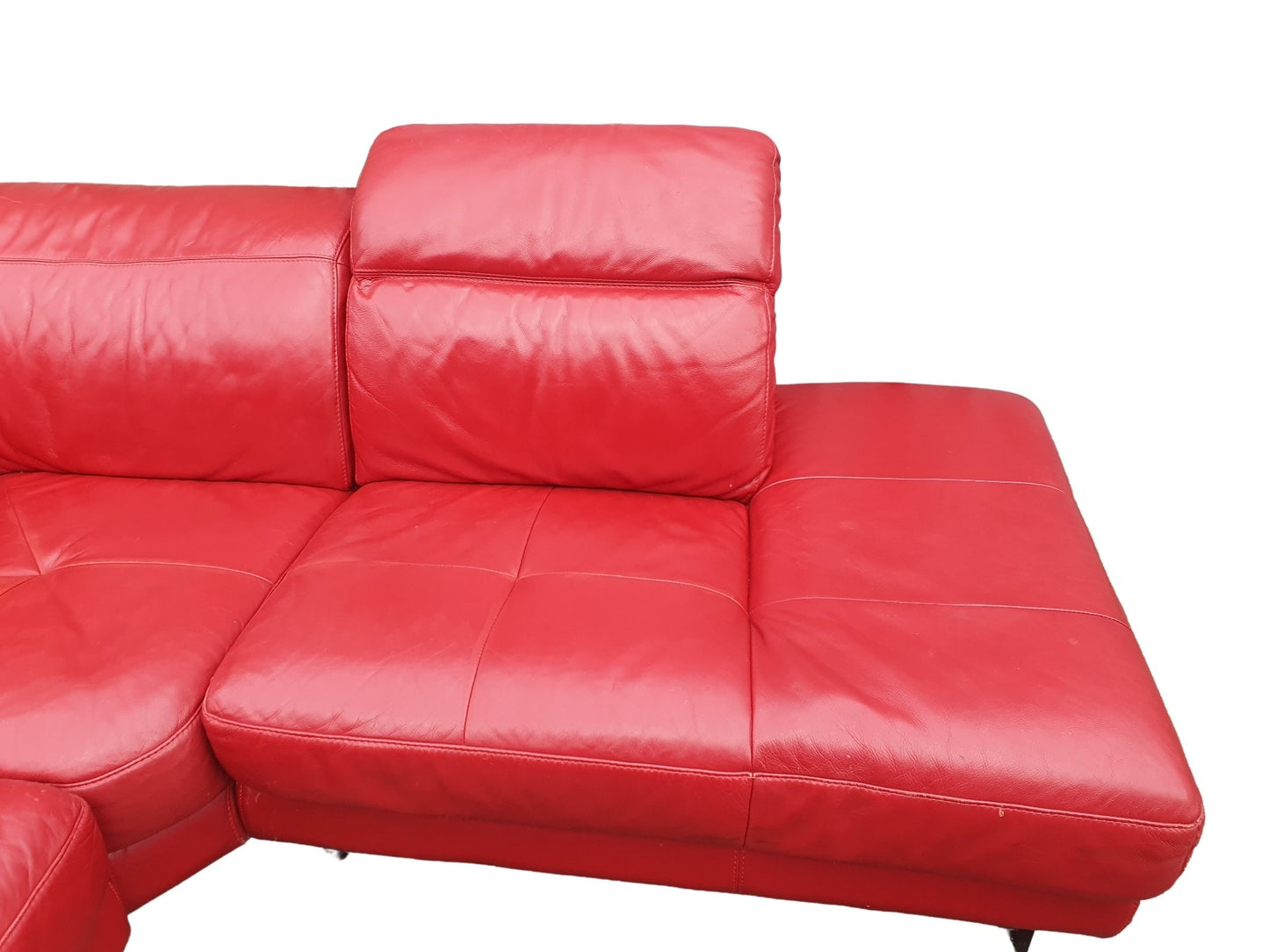 Real Leather L Shape Furniture Village