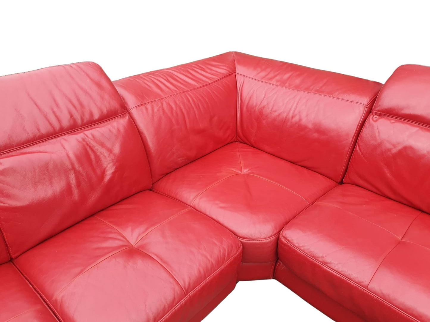 Real Leather L Shape Furniture Village