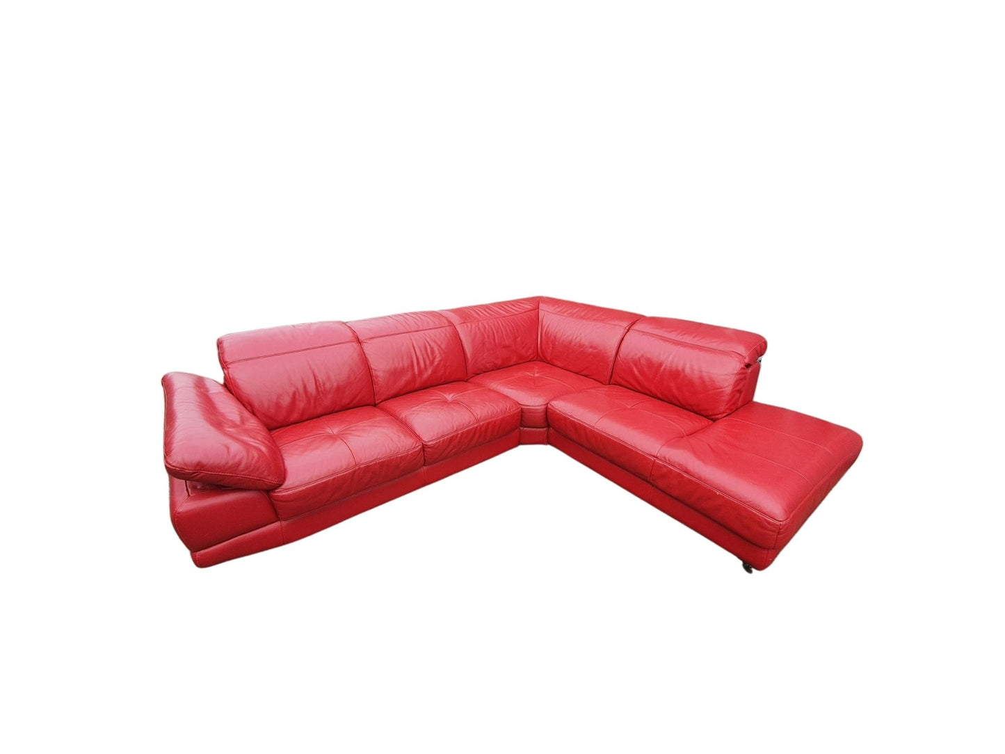 Real Leather L Shape Furniture Village