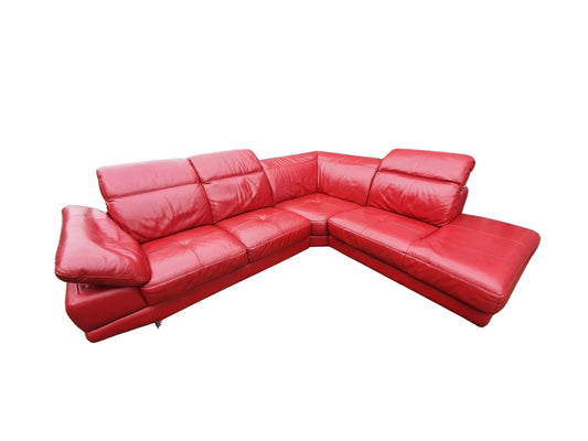 Real Leather L Shape Furniture Village